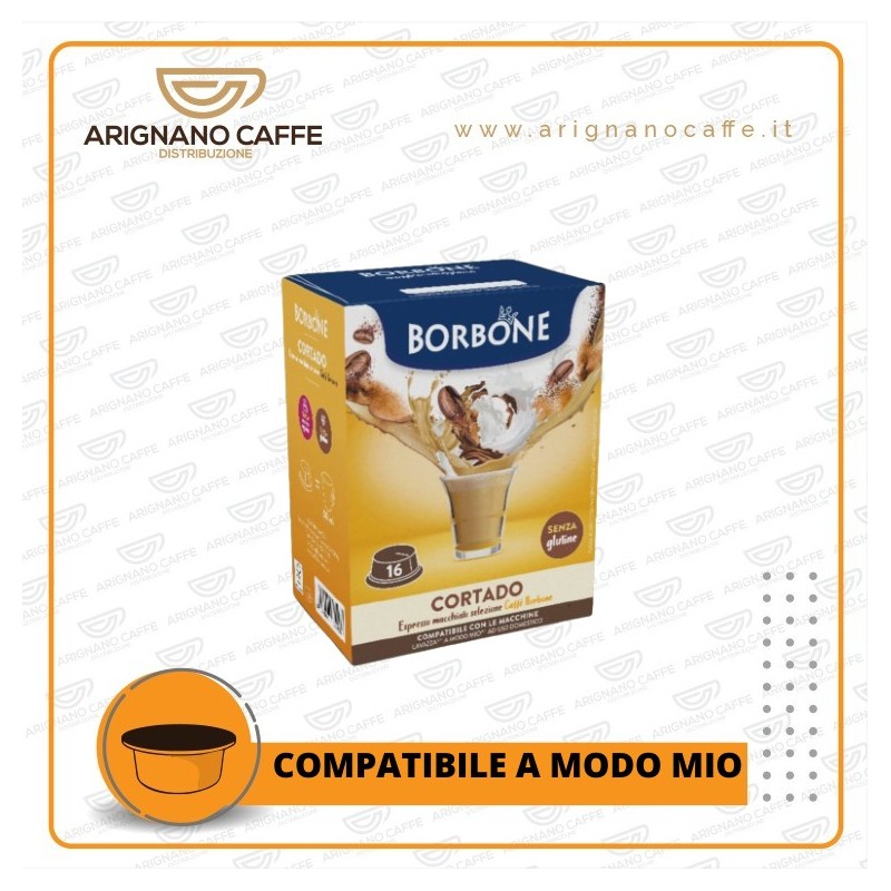 CAFFE' BORBONE A MODO MIO 16 PZ CORTADO