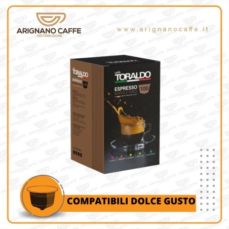 CAFFE' TORALDO DOLCE GUSTO 100 PZ MISCELA CLASSICA