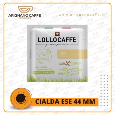 LOLLO CAFFÈ A CIALDA 150 PZ ORO
