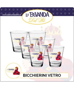 Bevanda Del Rè Bicchierini VETRO 6 pz