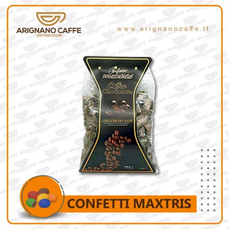 MAXTRIS BUSTA CHICCI DI CAFFE' 1 KG 400 PZ