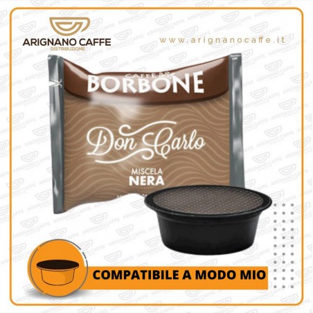 CAFFE' BORBONE DON CARLO 100 CAPSULE MISCELA NERO