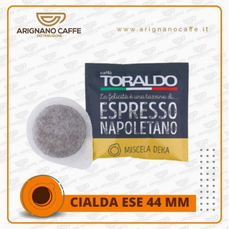 CAFFE' TORALDO 50 CIALDE MISCELA DEK