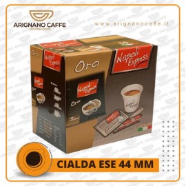 CAFFE' NAPOLI EXPRESS CIALDE ESE 44MM MISCELA ORO+ KIT ACCESSORI INCLUSO
