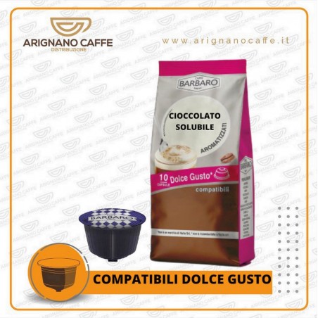 CAFFE' BARBARO DOLCE GUSTO 10 CAPSULE CIOCCOLATO SOLUBILE