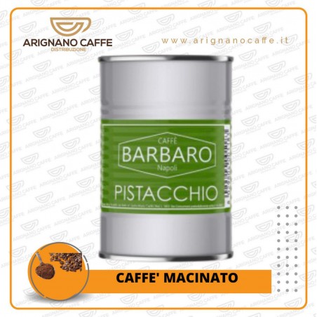 CAFFE' BARBARO MACINATO GR.125 PISTACCHIO MOKA